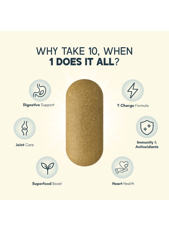 راسايانام متعدد الفيتامينات للرجال - 60 قرصًا | أكثر من 25 فيتامينًا ومعادن أساسية للصحة العامة - Image 2